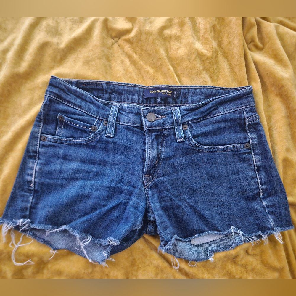 Levi's Blue Jean Shorts for Women